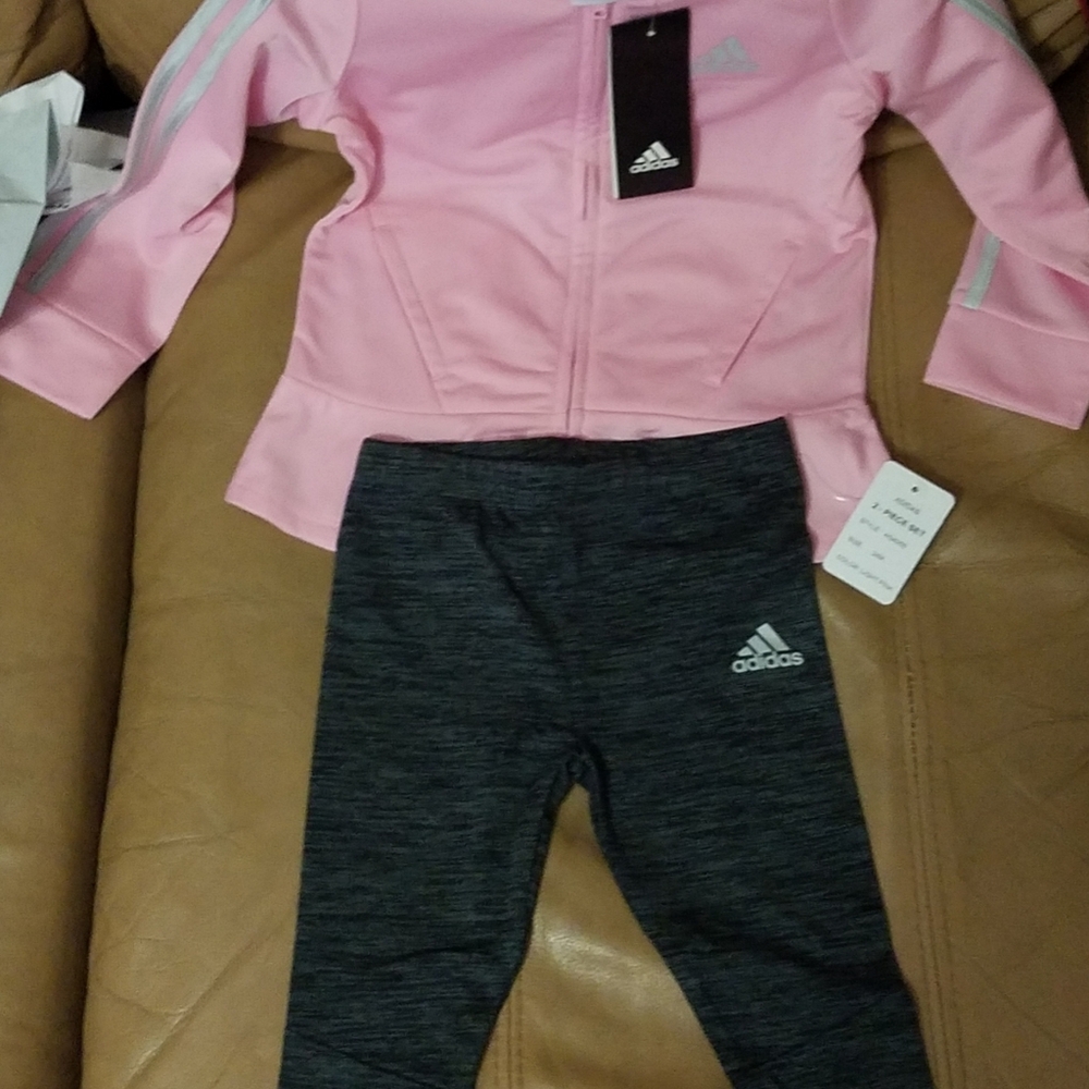 New Adidas girls outfit 24 months